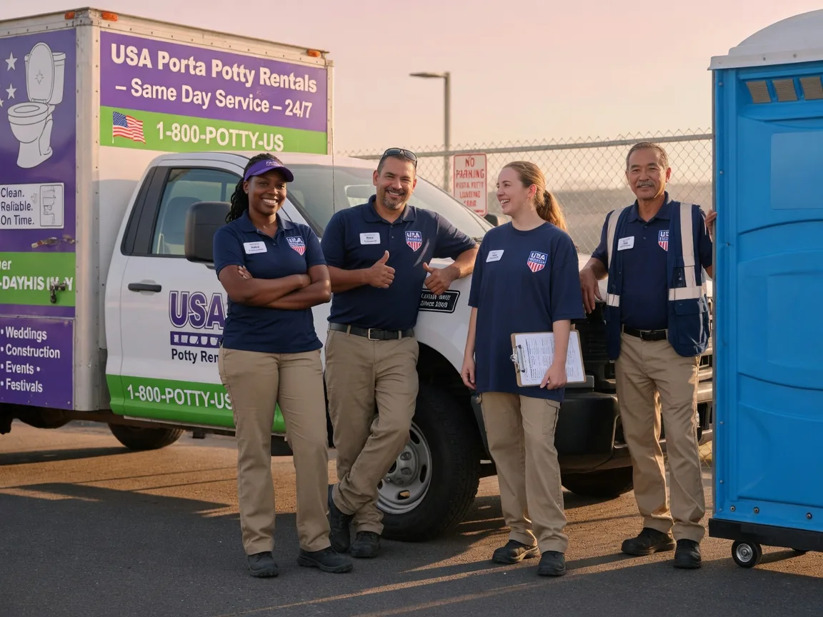 Porta Potty Rental company in Roebling, NJ